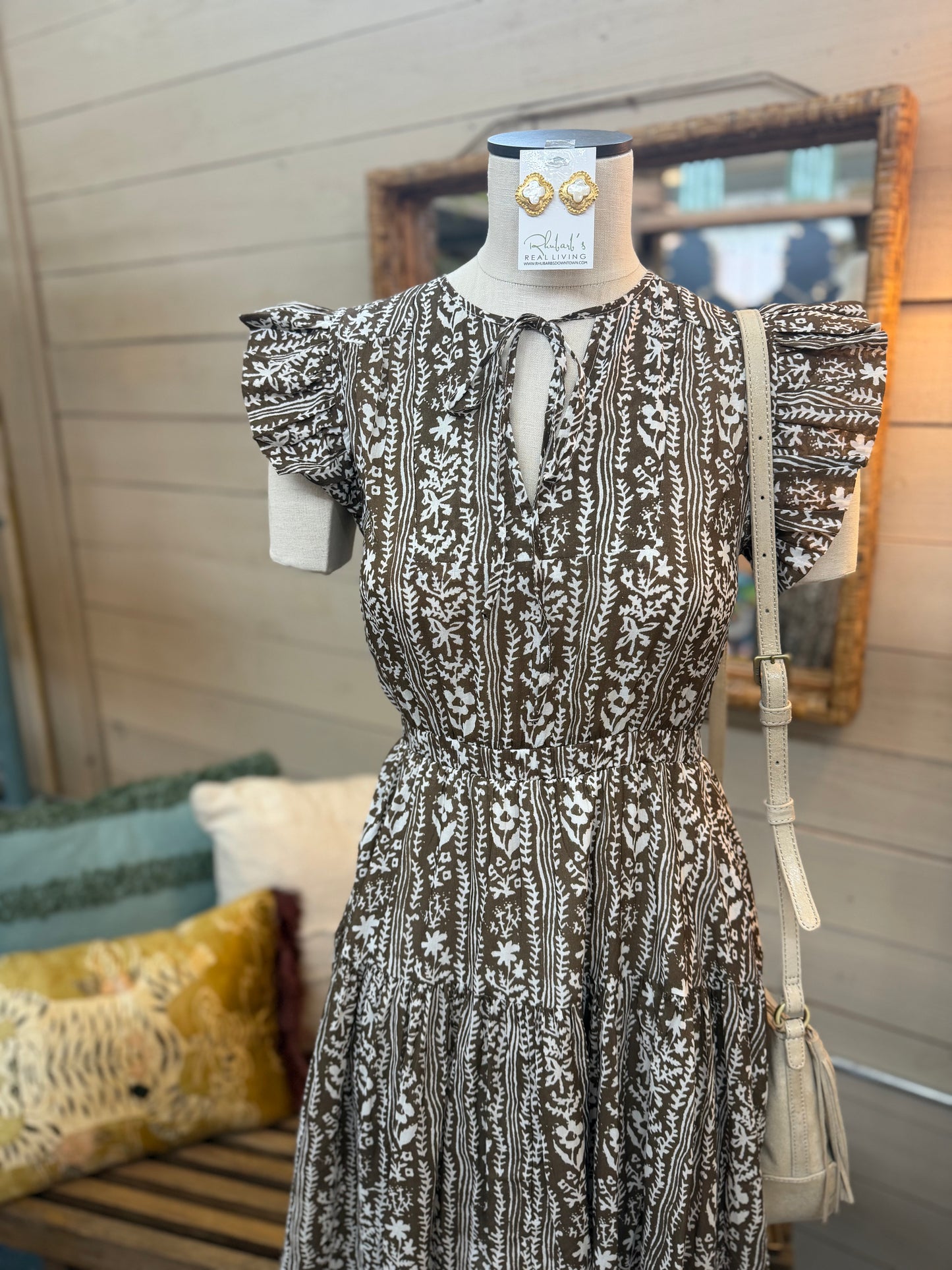 Floral Tiered Dress