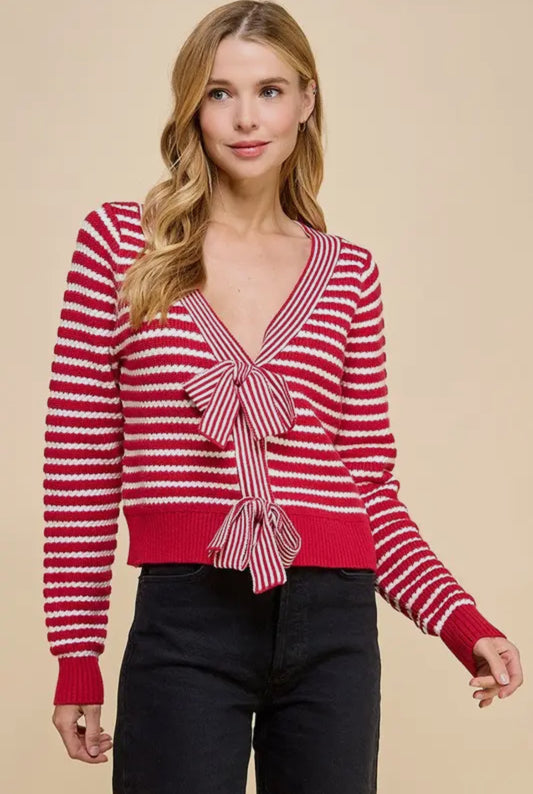 Studious Striped Sweater