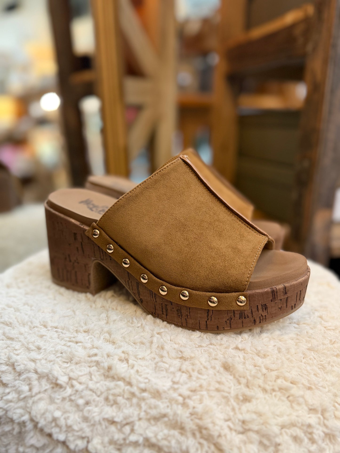 Gaslight Block Heel