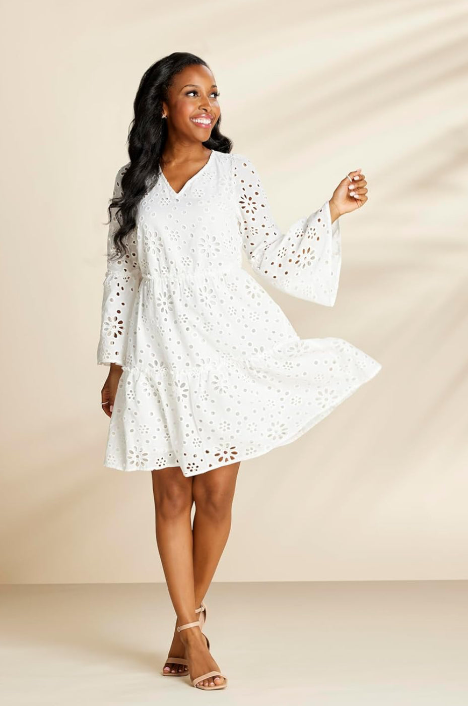 Meredith Eyelet Dress