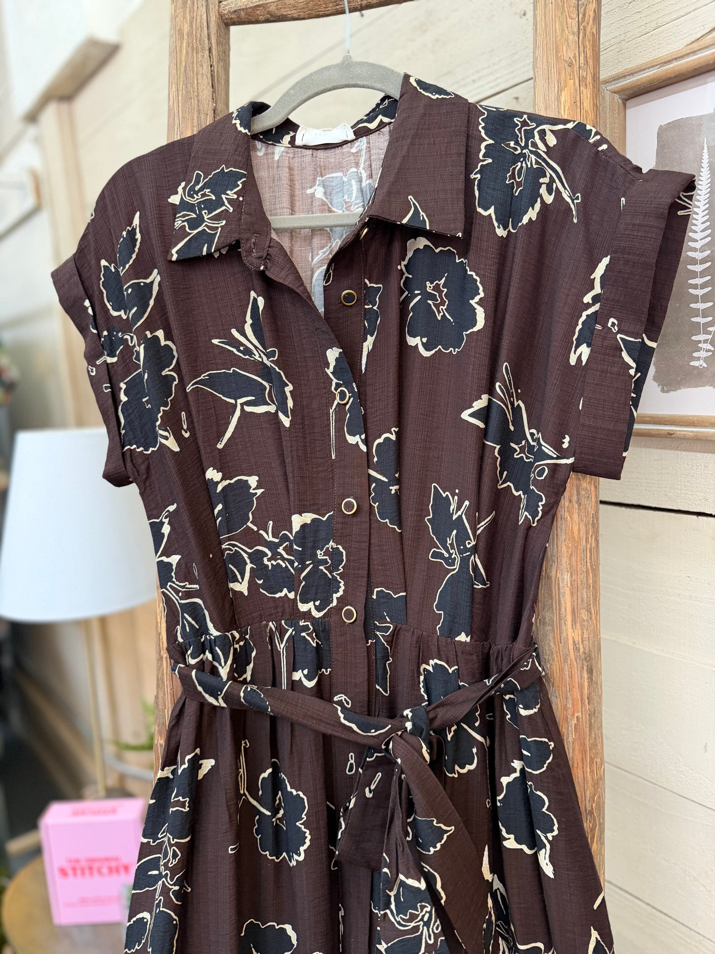 SS Button Dress