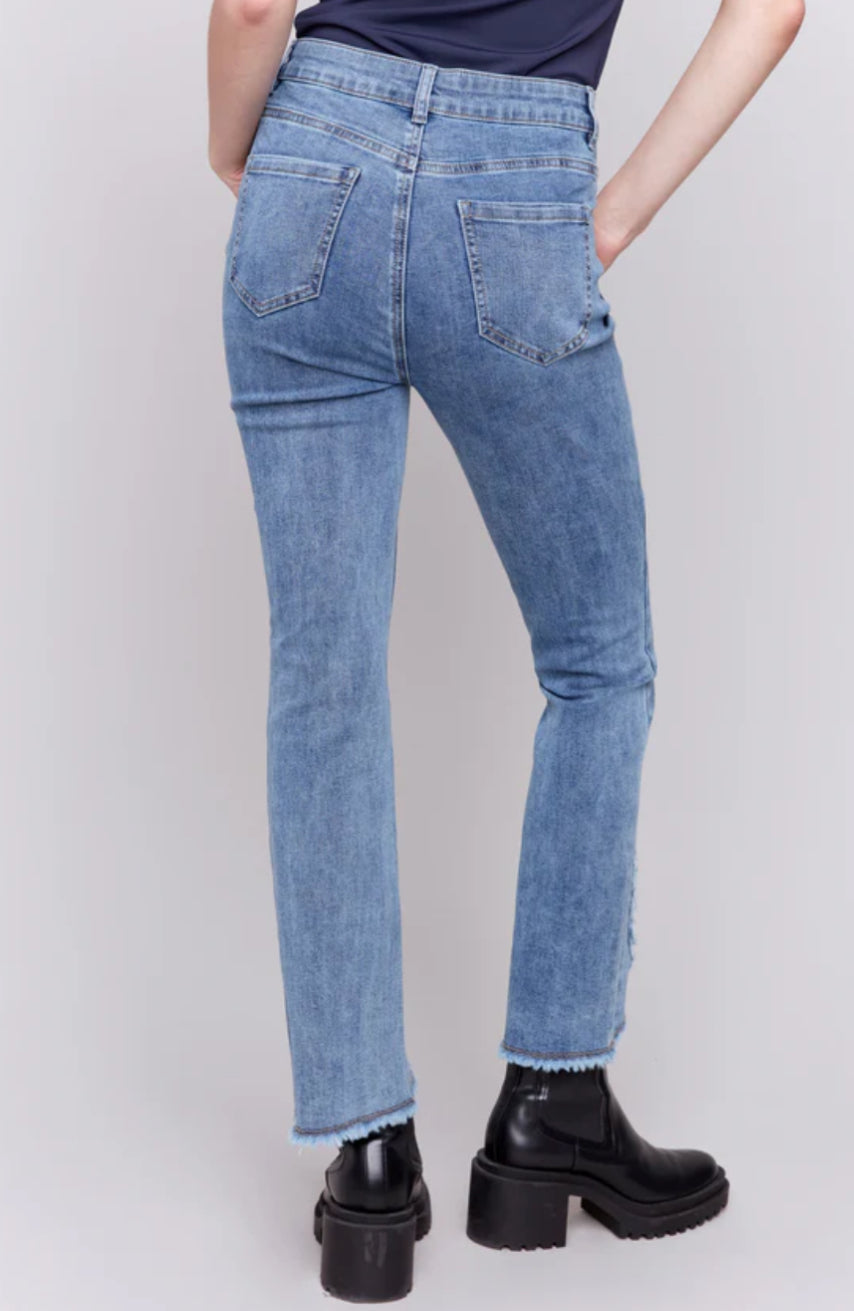 Charlie B Tulip Hem Jeans