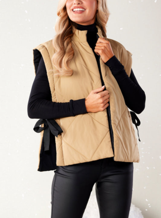 Dixie Reversible Quilted Vest