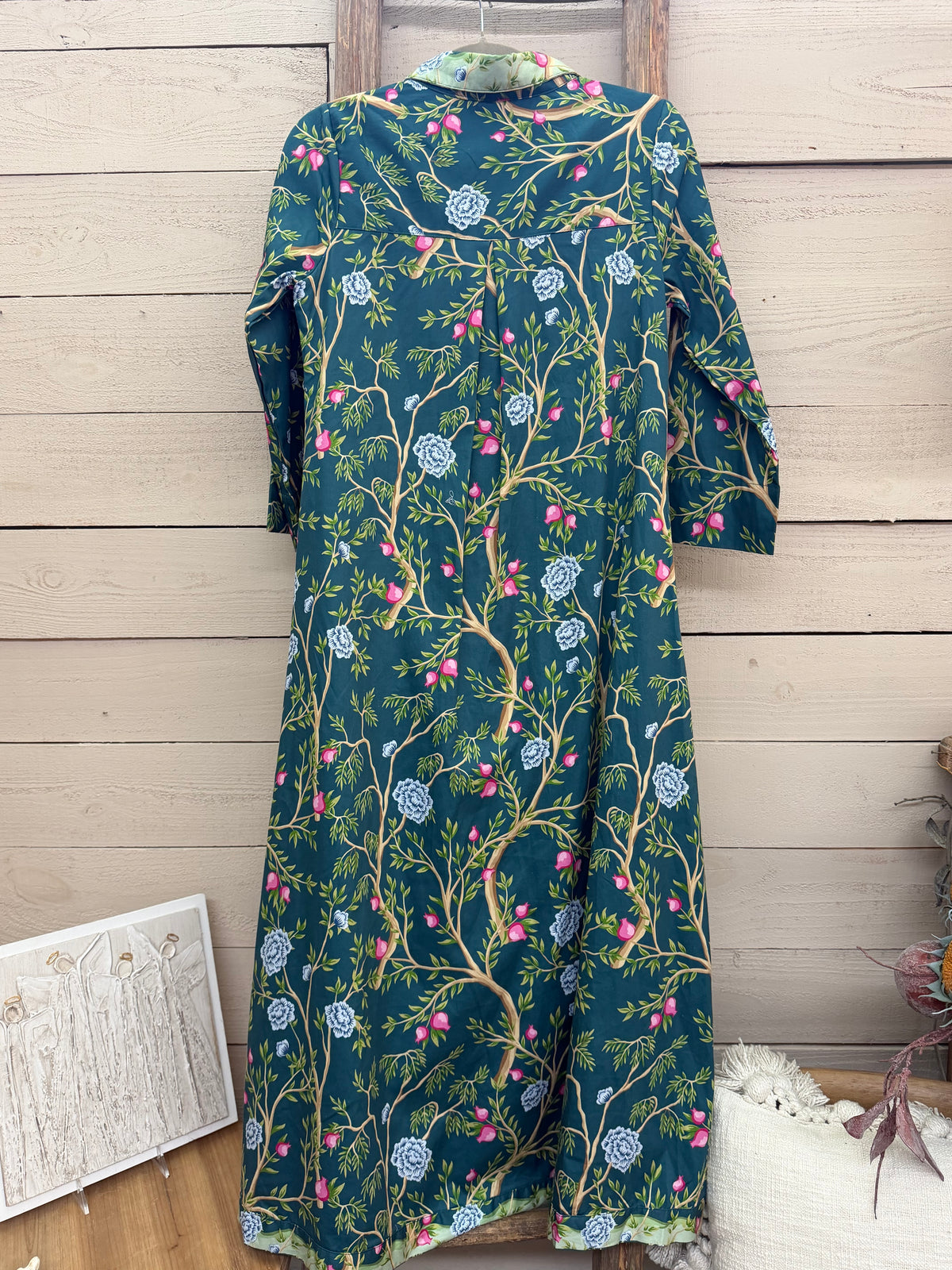 Botanical Print Dress