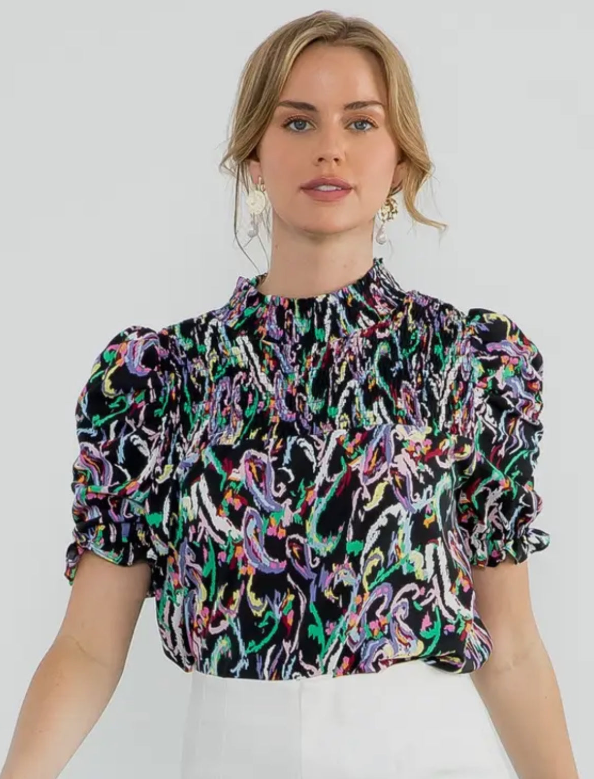 Kaleidoscope Printed Top