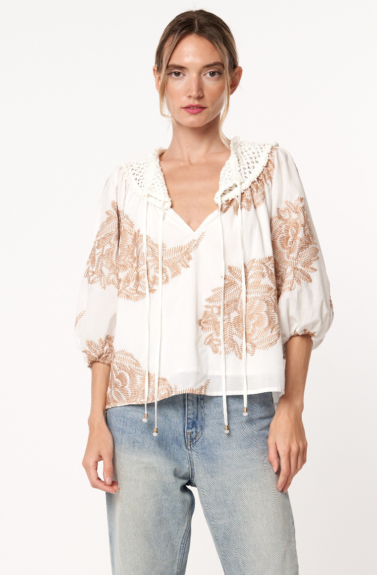 Lovely Lady Embroidered Top