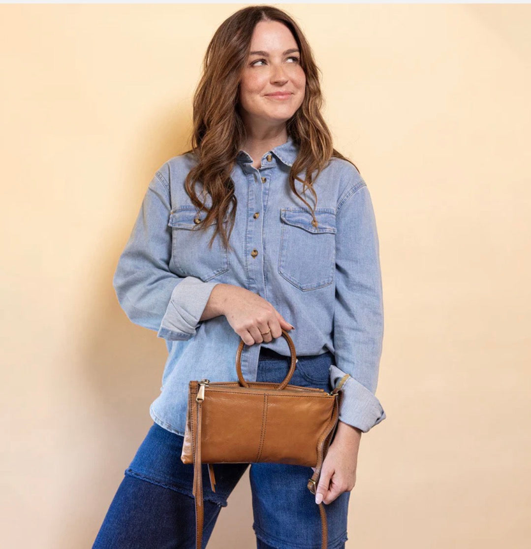 HOBO Sable Crossbody - Truffle