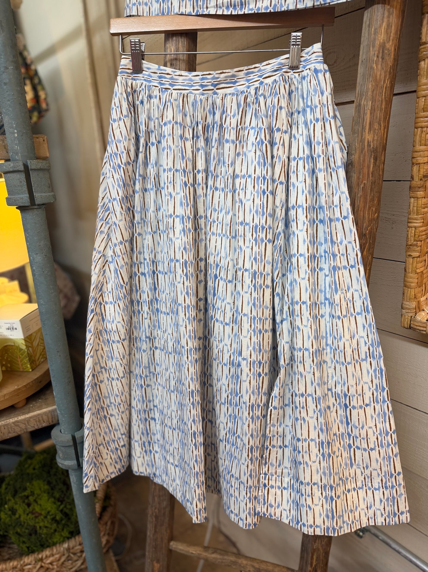 Geometric Skirt Set