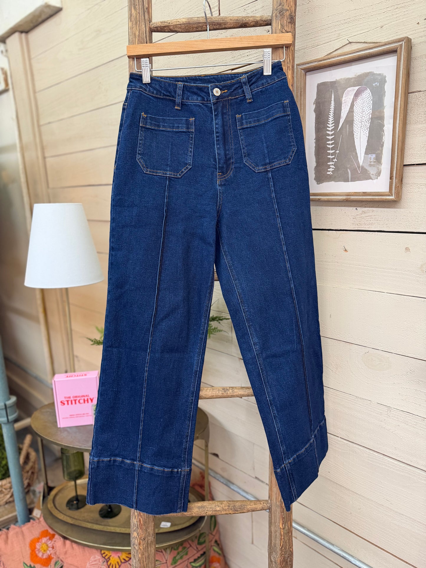 Front Seam Jeans