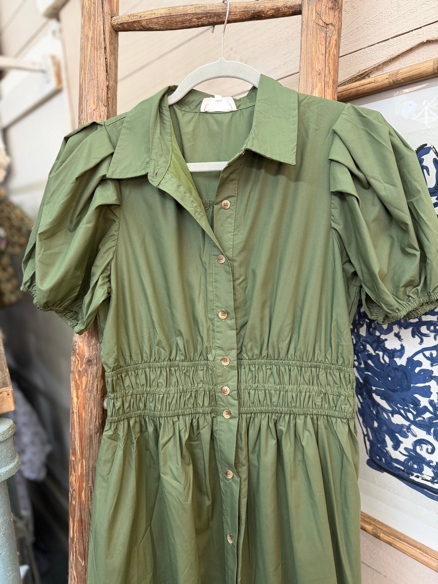 Smocked Waist Dress
