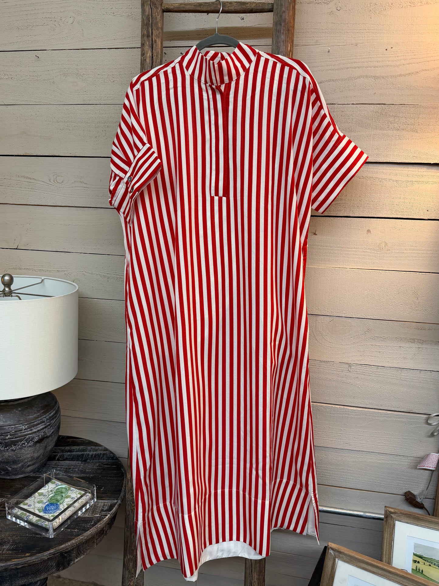 Stripe Maxi Dress