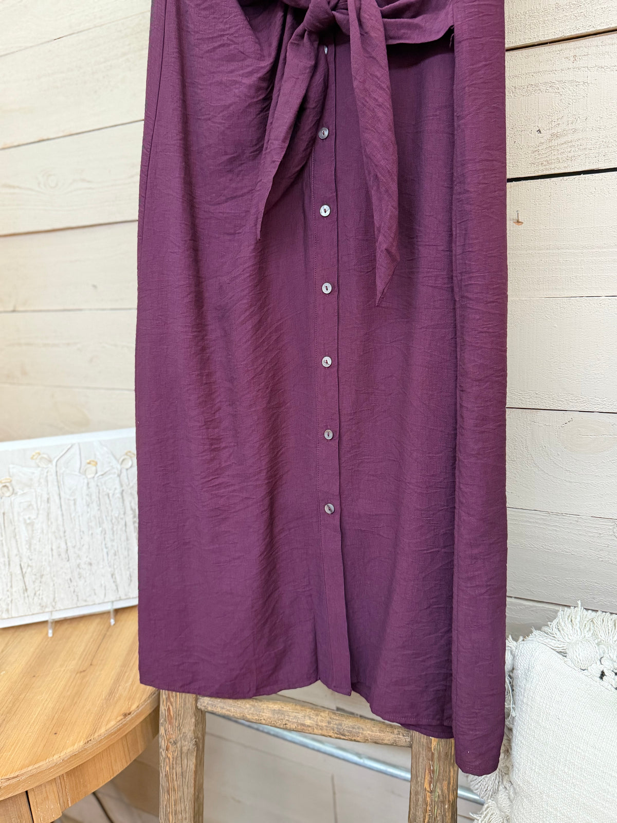 Side Tie Dress