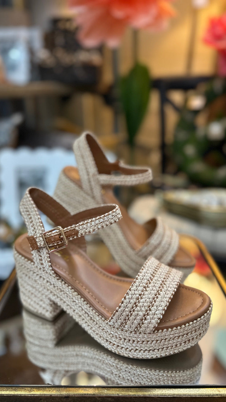 Castle Platform Sandals