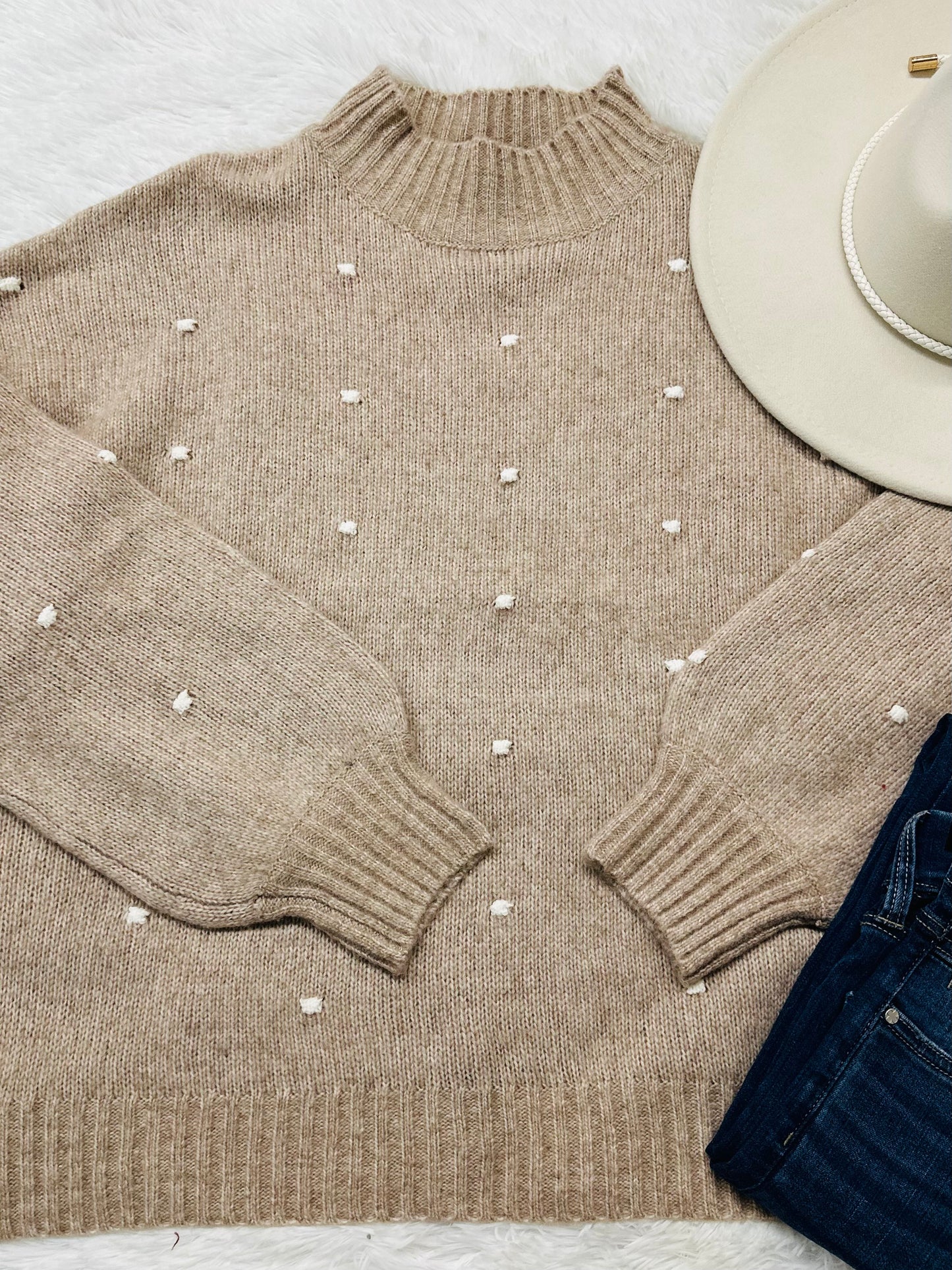 Novie Pom Pom Sweater