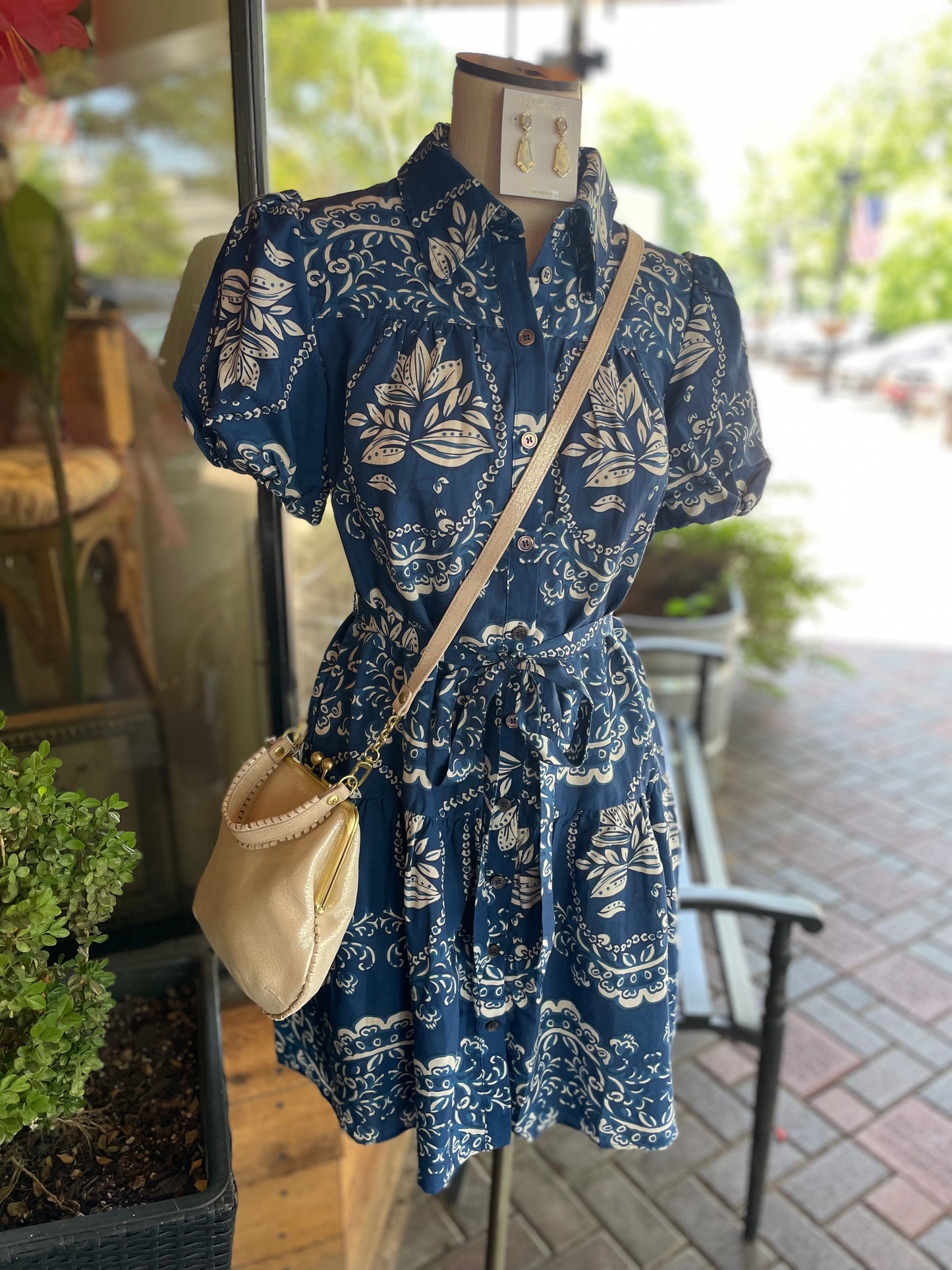 Bubble Mini Dress