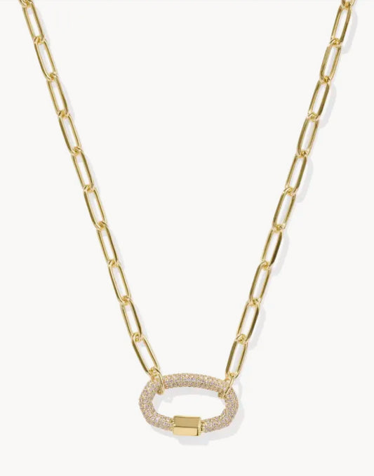 Kendra Scott Emery Gold Link Chain Necklace