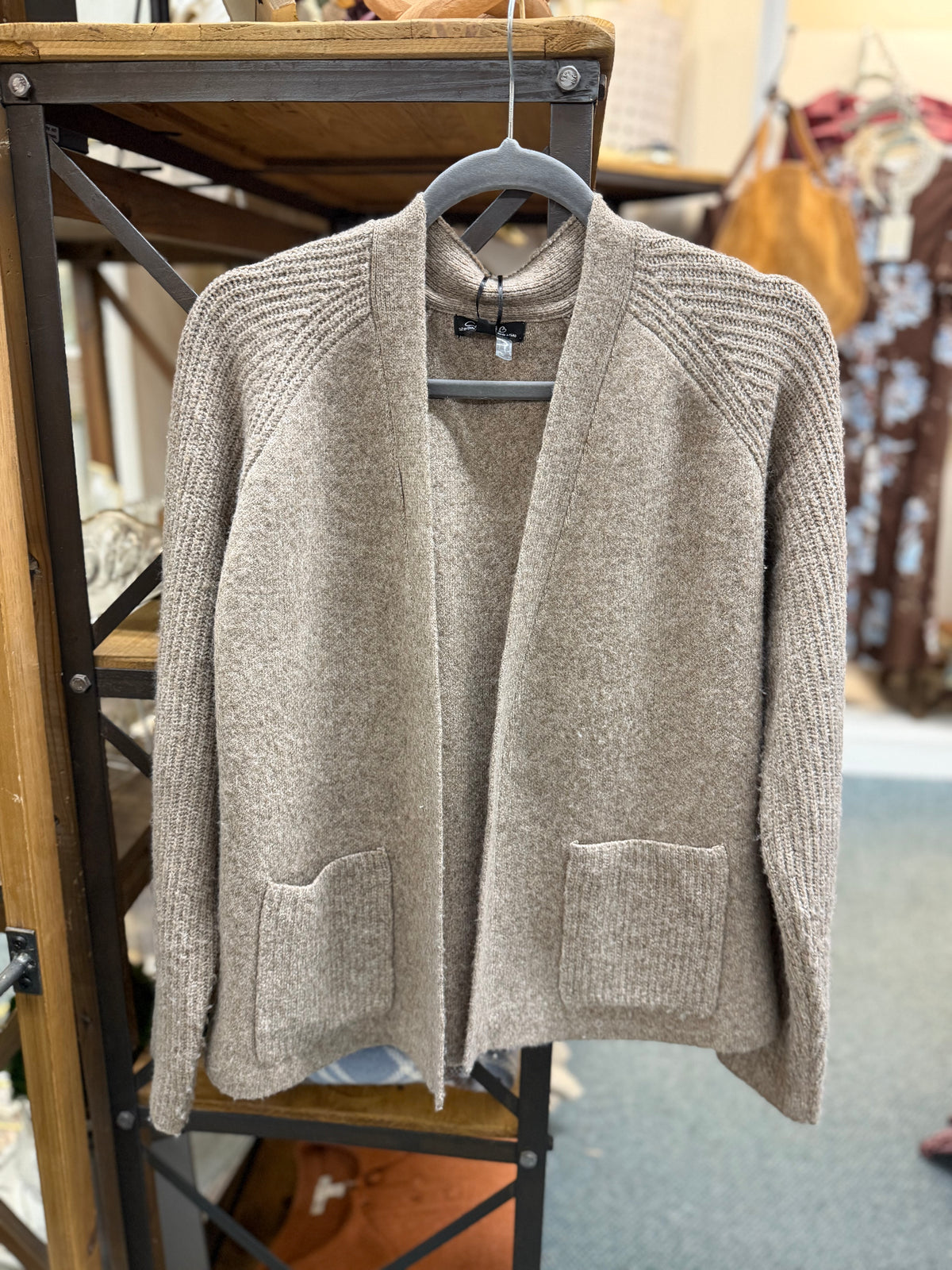 Front Flap Cardigan