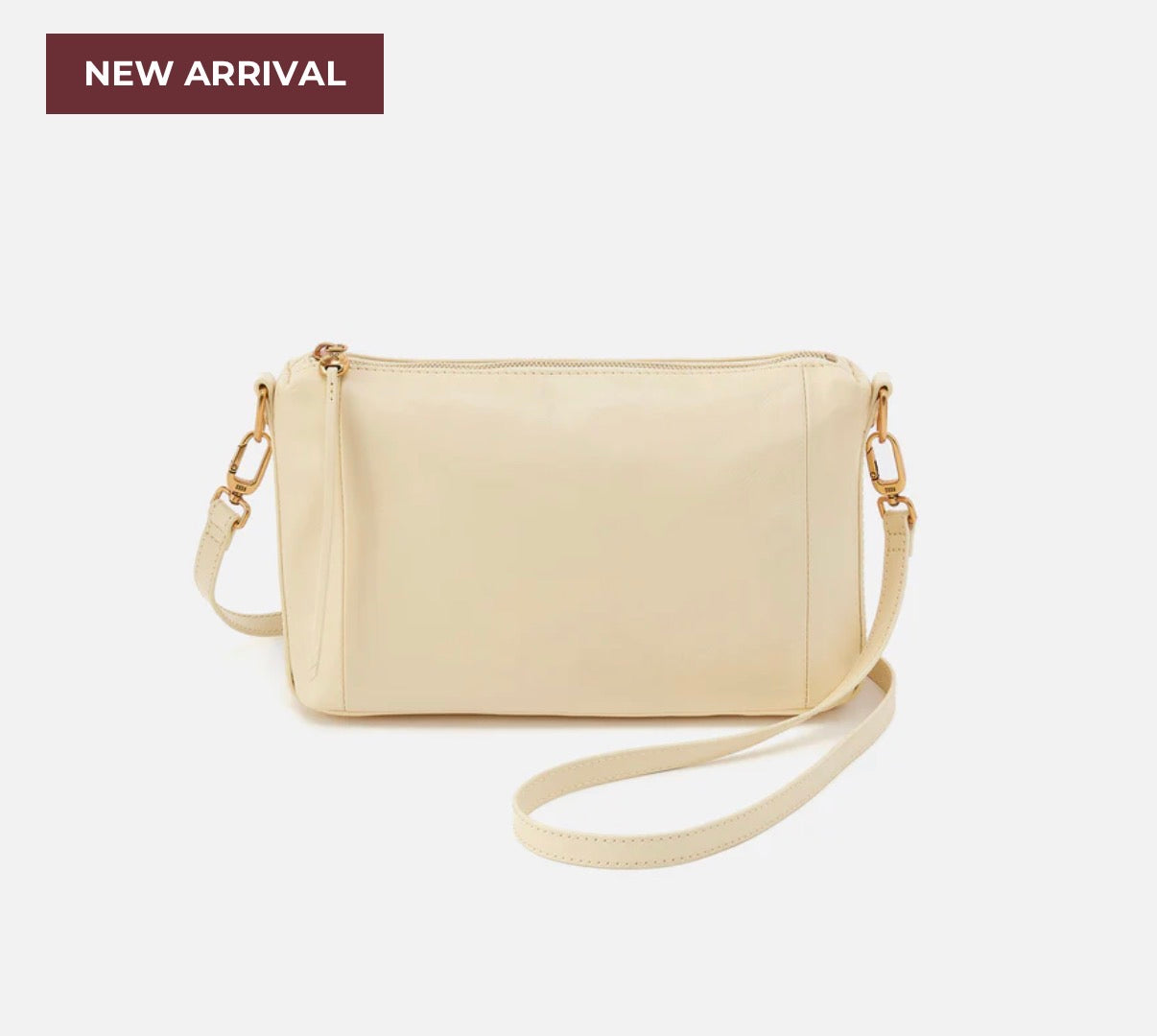 HOBO Darcy Carry-all Crossbody - Butter yellow