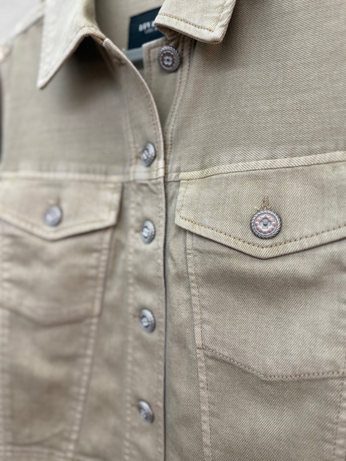 Frayed Flounce Jacket