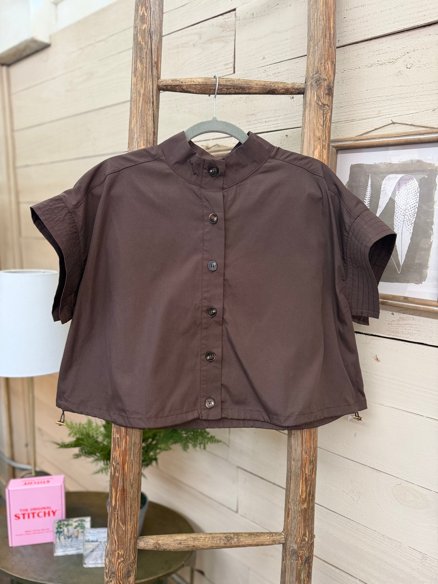 Scrunch Waist Top