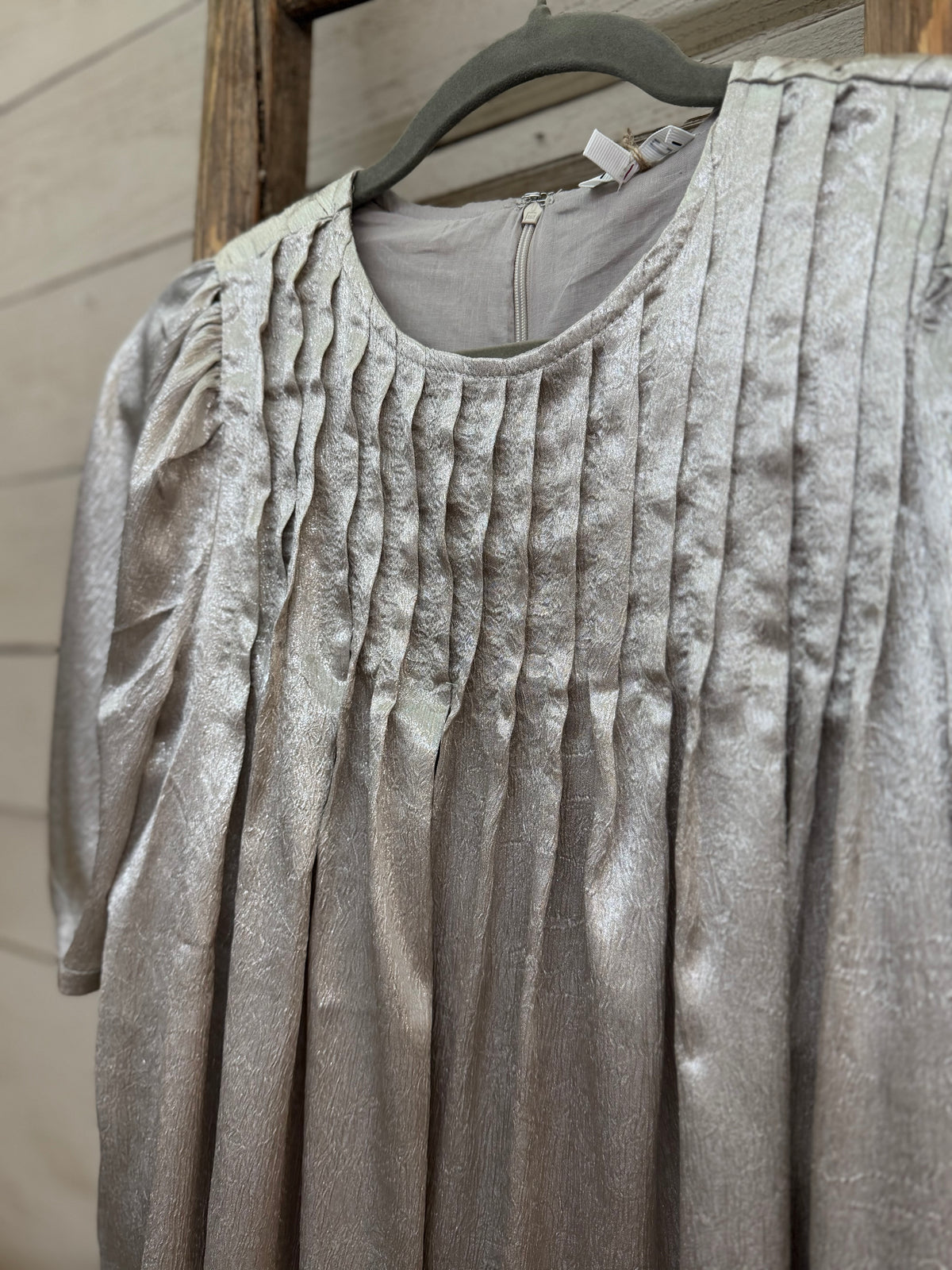 Pleated Detail Top