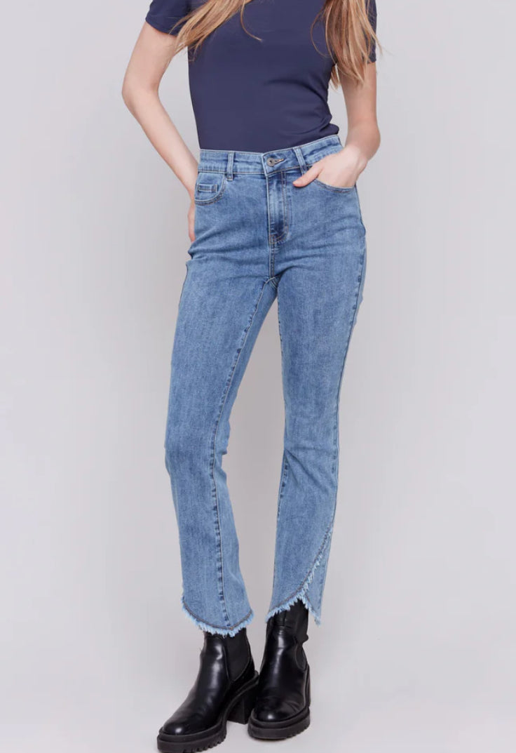 Charlie B Tulip Hem Jeans