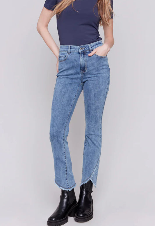 Charlie B Tulip Hem Jeans