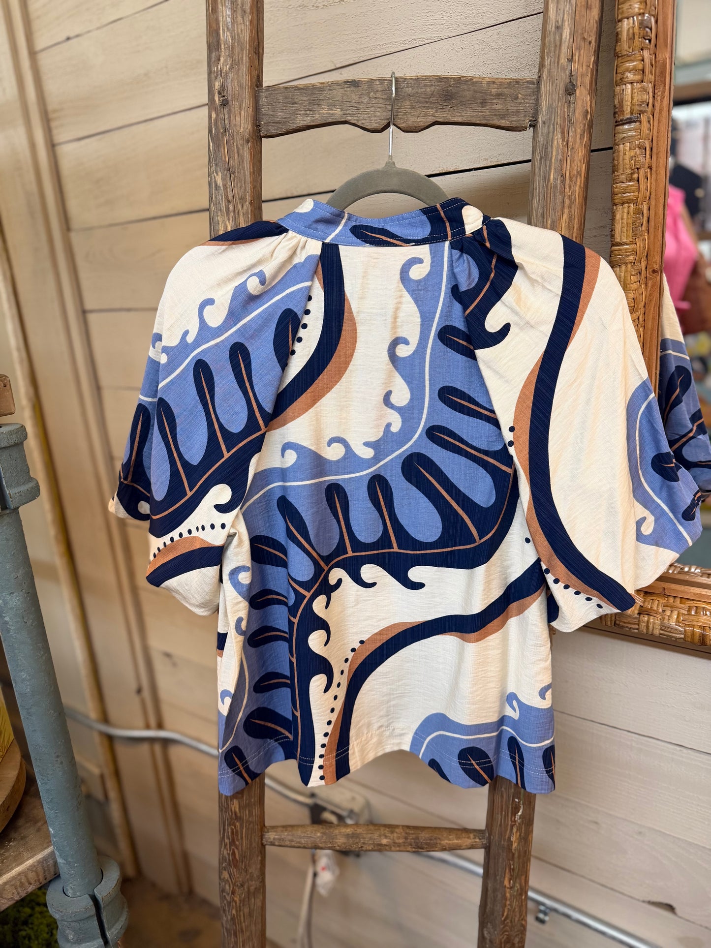 Abstract Print Top