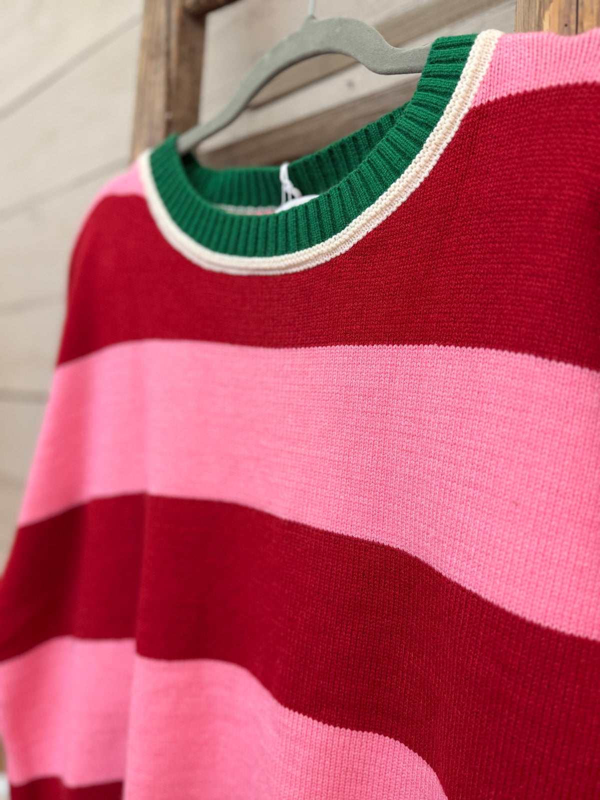 Wide Stripe Sweater