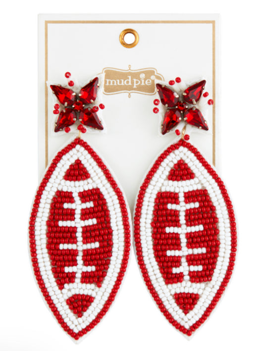 Beaded Gameday Earrings