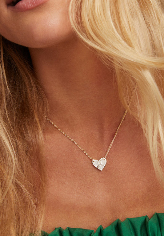 Kendra Scott Ari Heart Initial Pendant