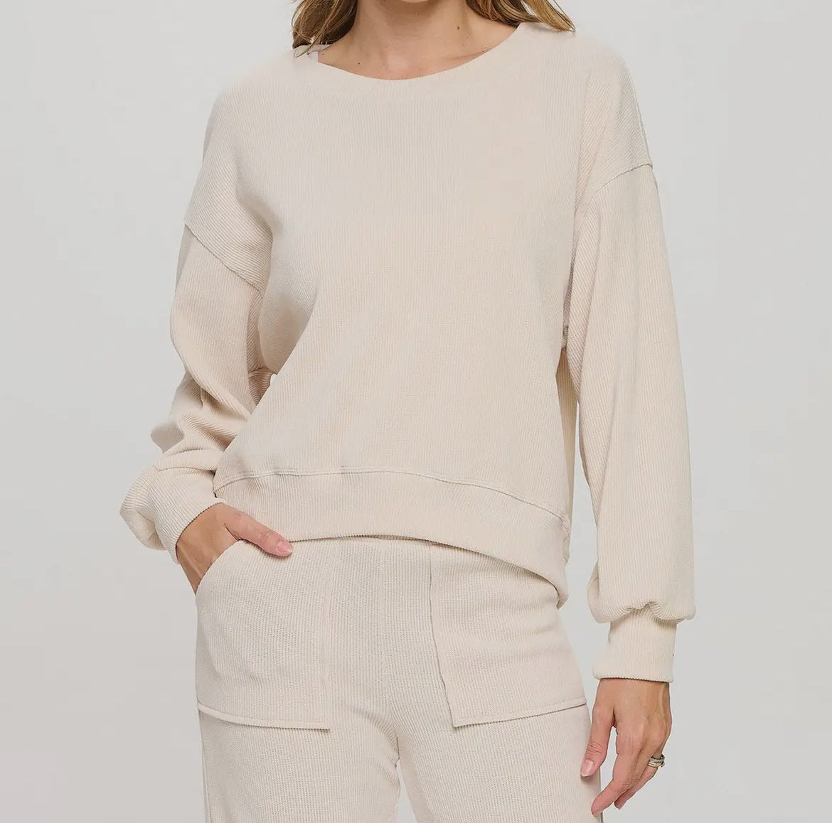 Relaxed Corduroy Pullover