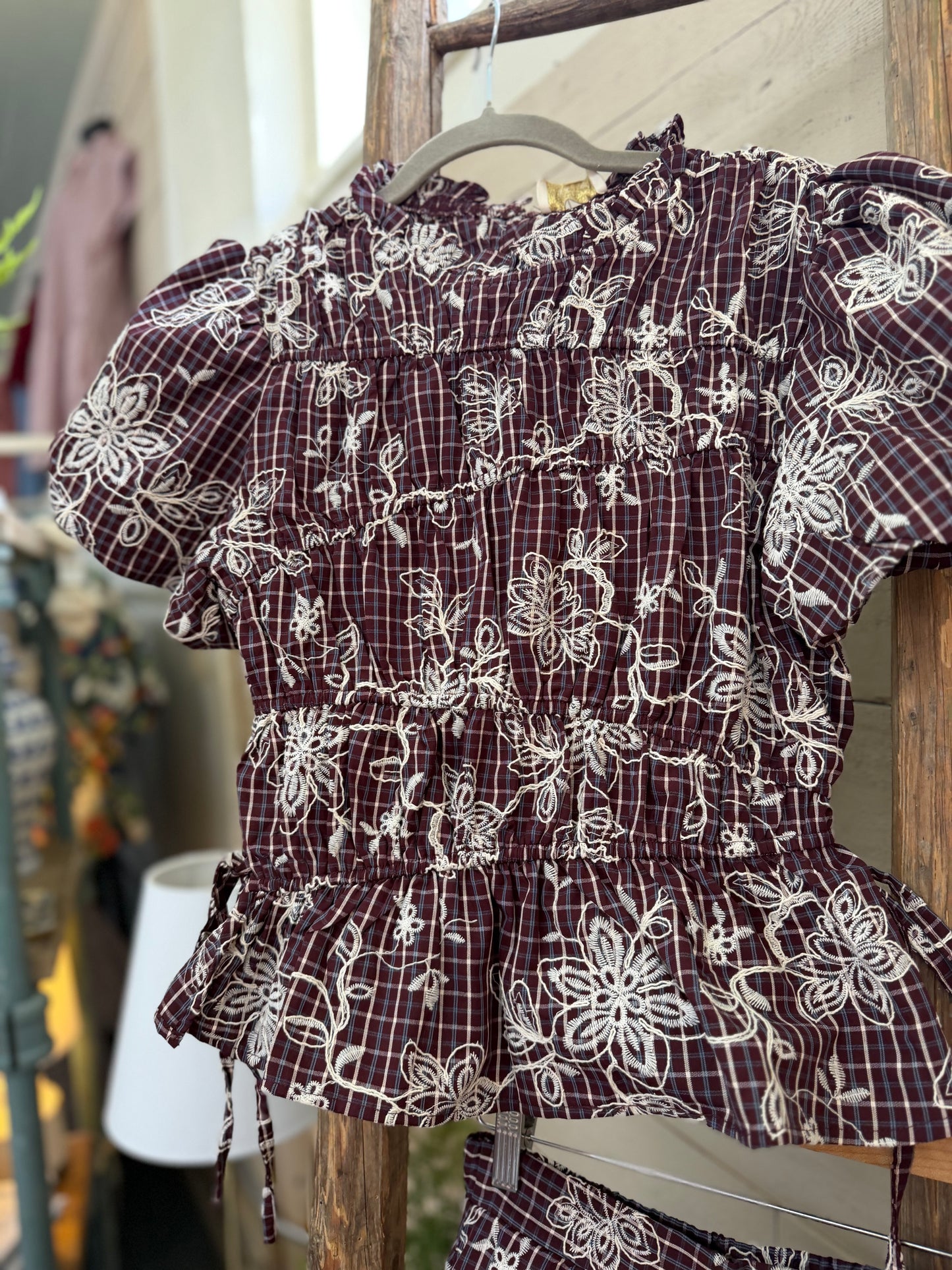 Floral Embroid Set