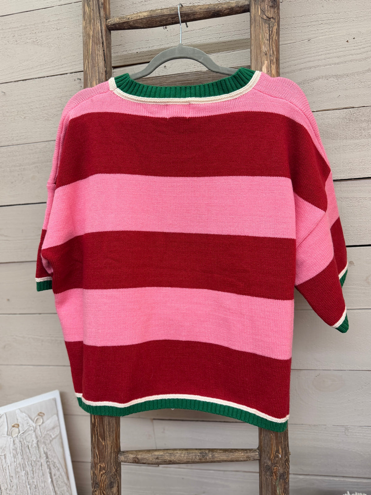 Wide Stripe Sweater