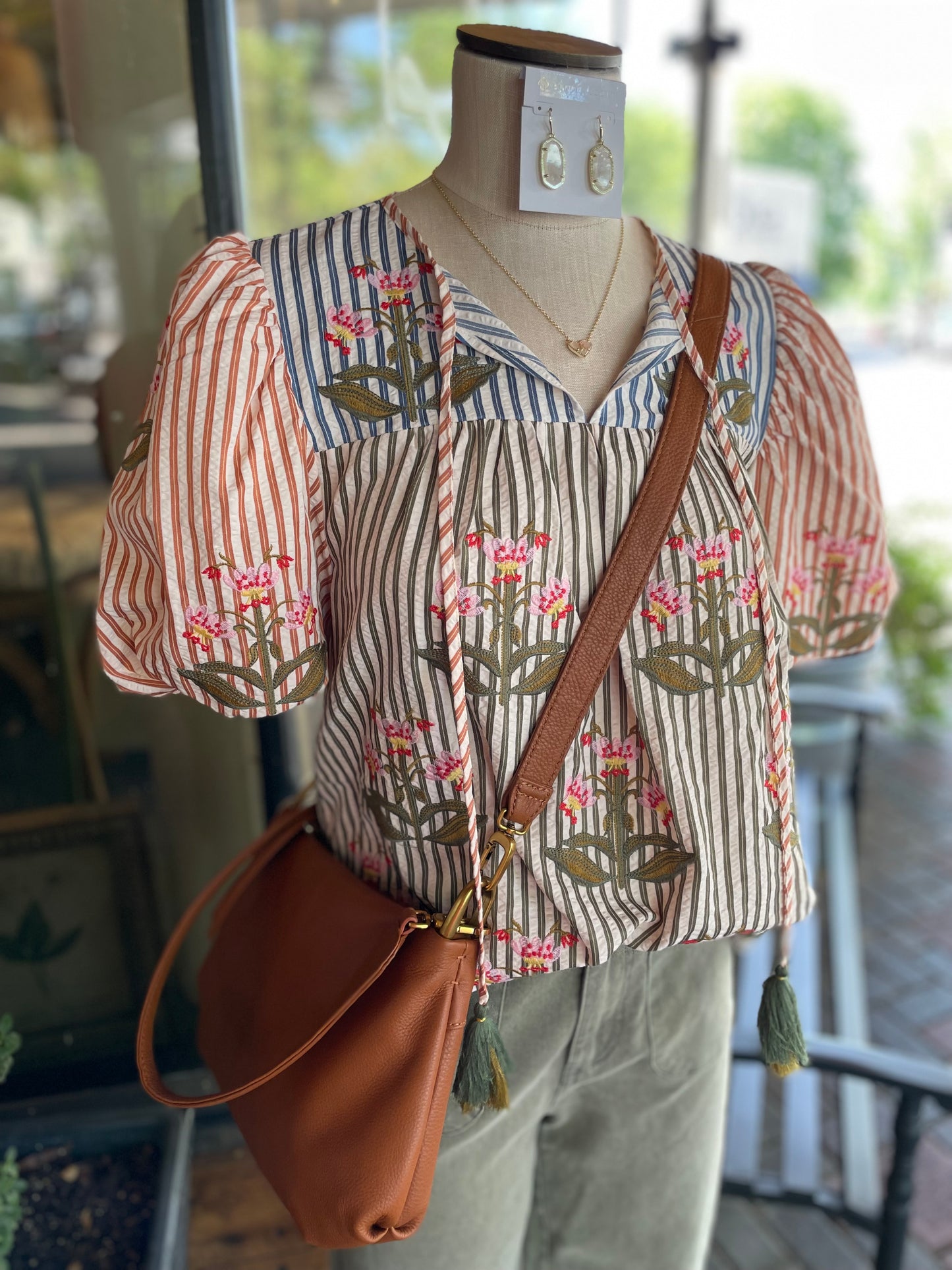 Puff Striped Top