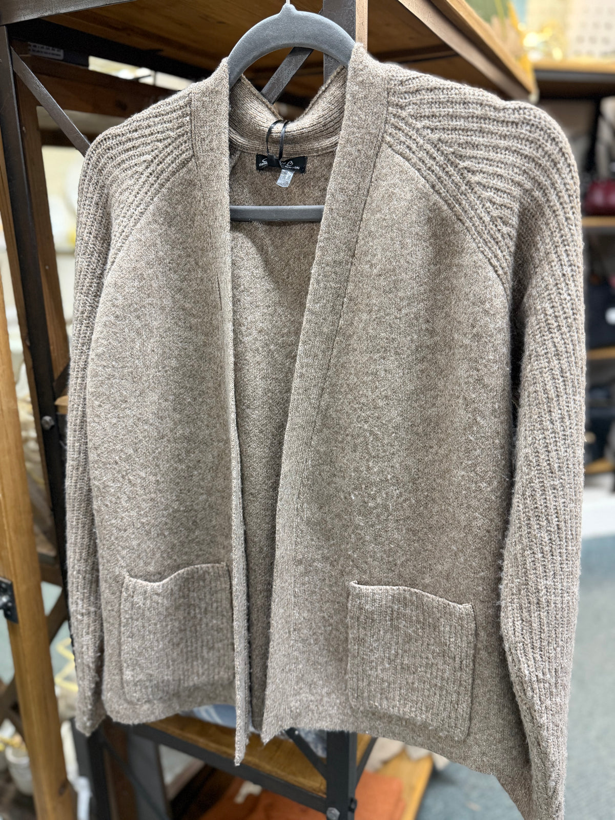 Front Flap Cardigan