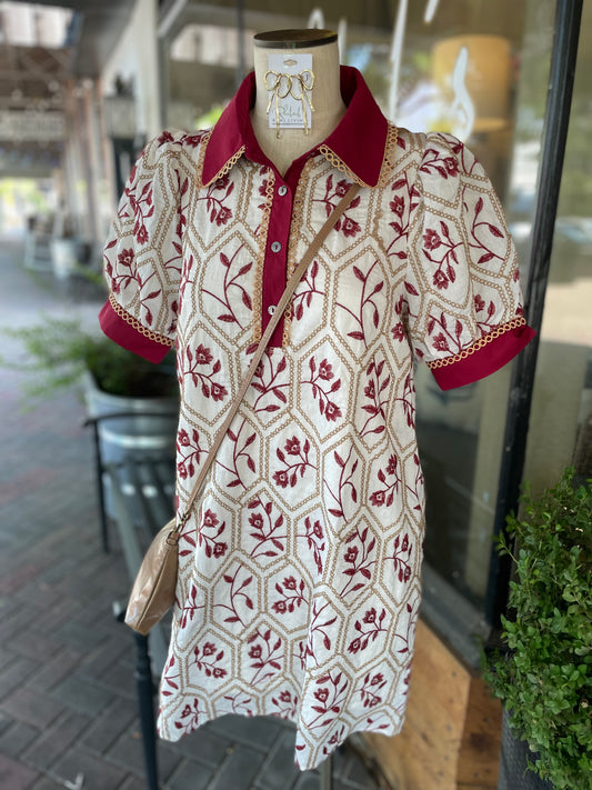 Honey Floral Dress
