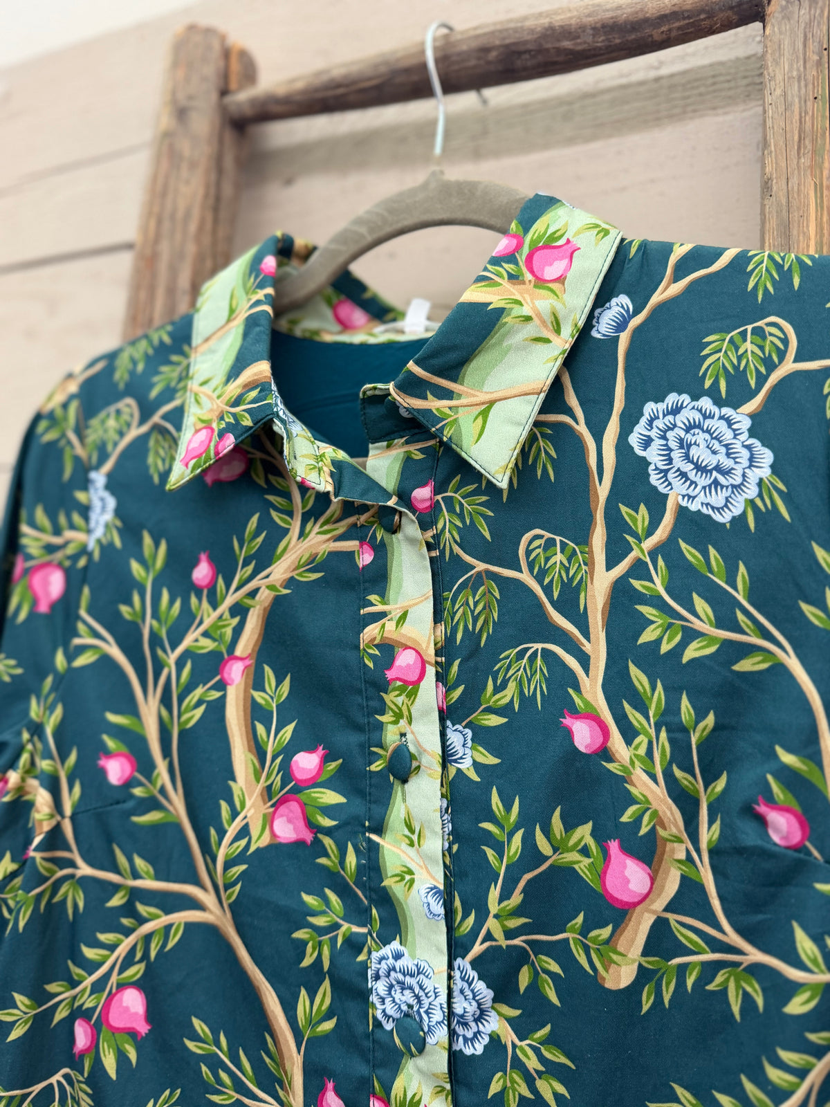 Botanical Print Dress