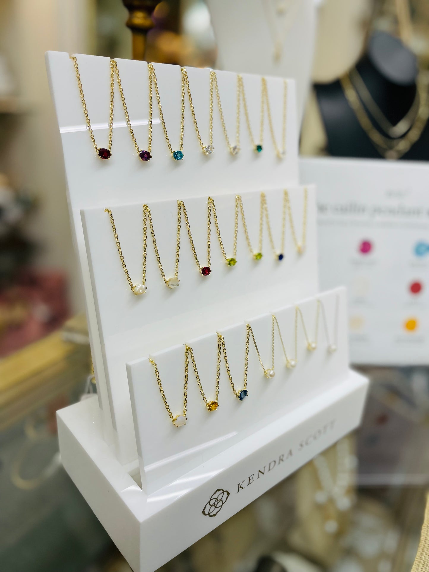 Kendra Scott Cailin Birthstone Pendants