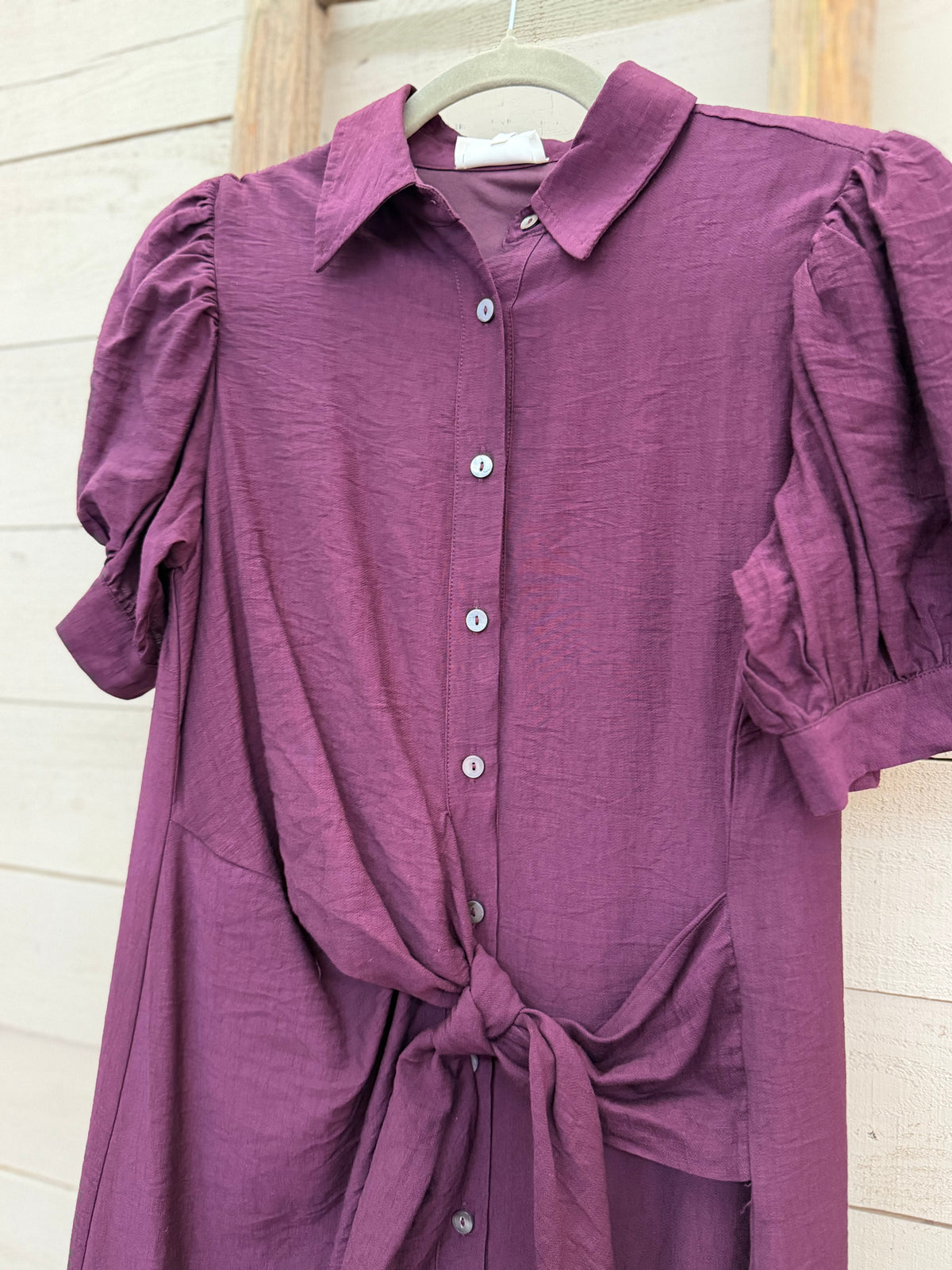 Side Tie Dress