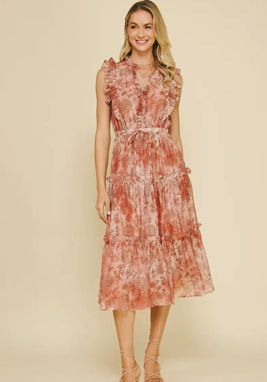 Floral Midi Dress