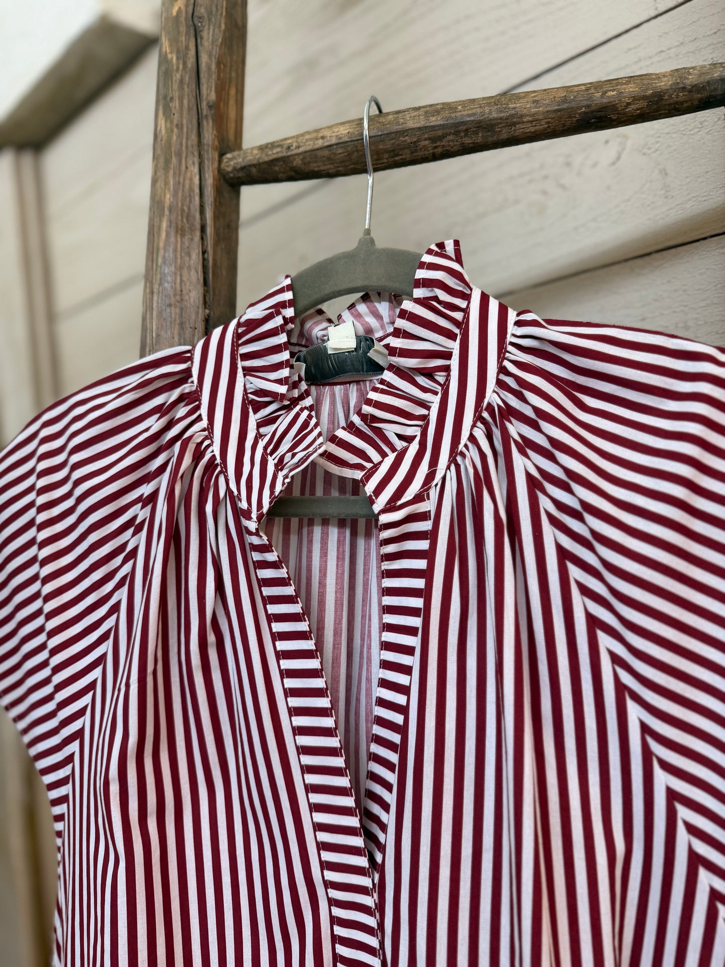 Striped Ruffle Dress