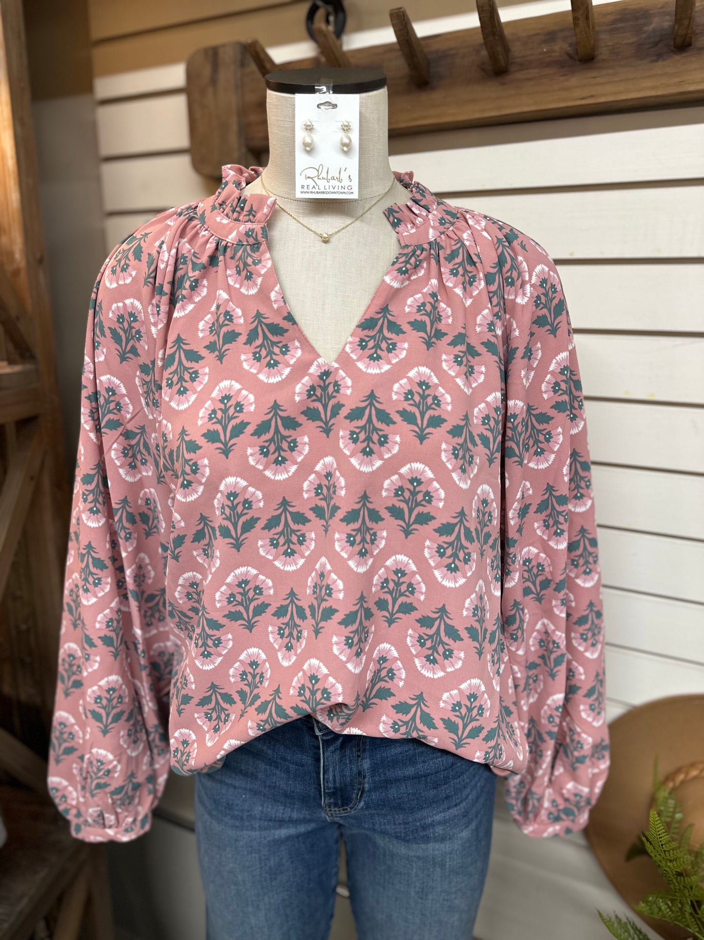 Warren Printed Top