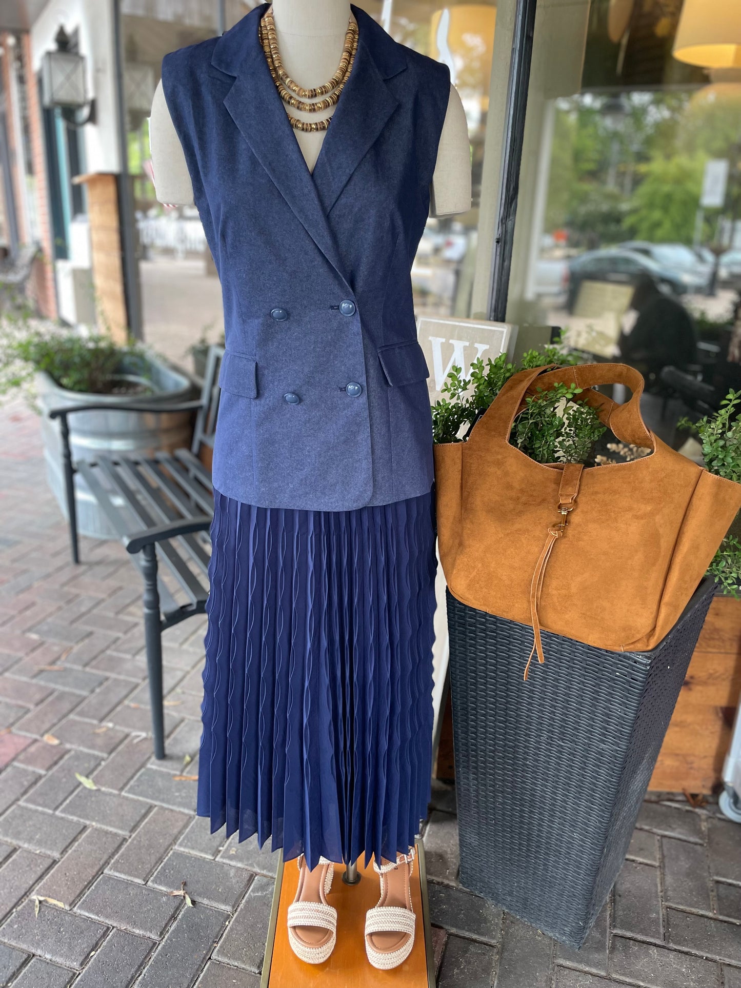 Midi Vest Set