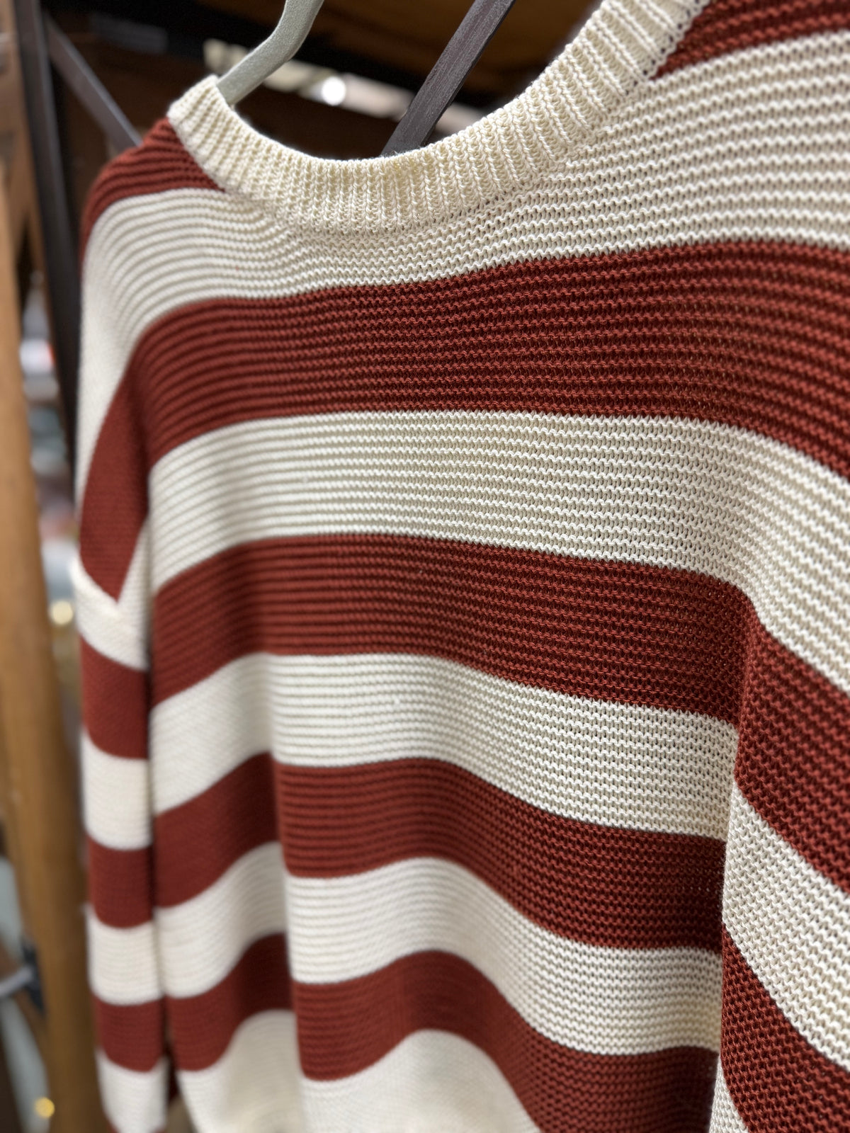 Striped Pullover Sweater