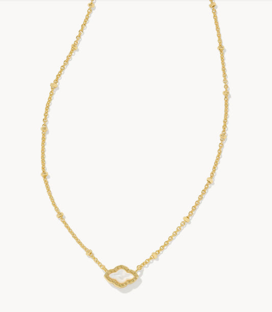 Kendra Scott Mini Abbie Satellite Necklace