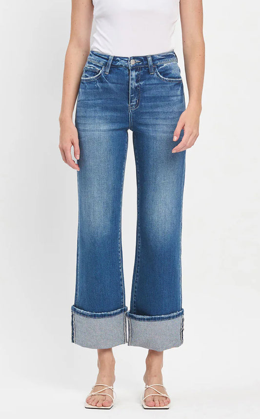 Vintage Cuffed Flares
