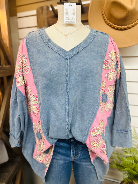 Floral Frenzy Top