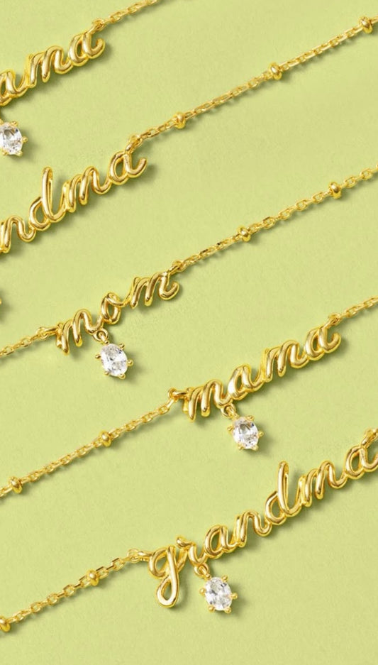 Kendra Scott Mom/Mama Crystal Pendants