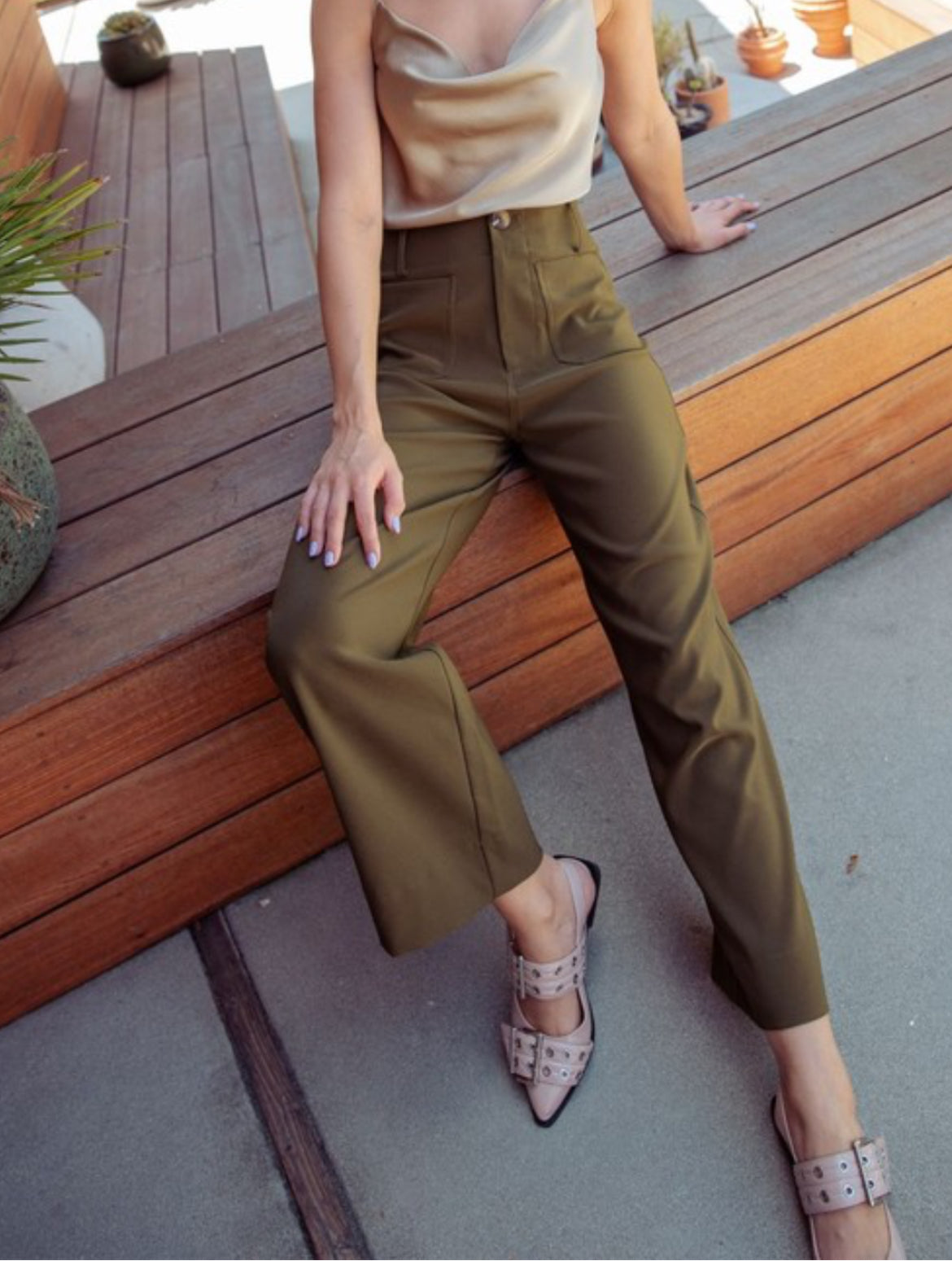 Colette Cropped Pant